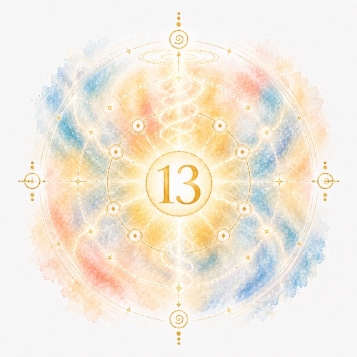 マヤ暦の銀河の音13のイラスト