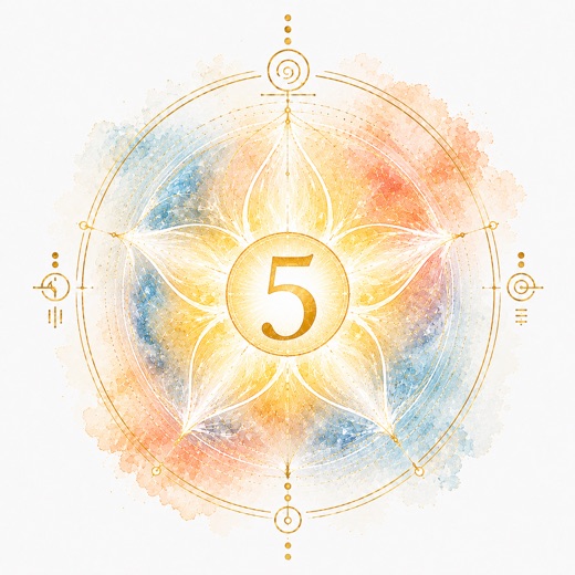 マヤ暦の銀河の音5のイラスト